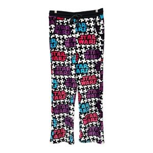 NWT Star Wars Pajama Pants Womens Size Medium Drawstring Pjs Soft